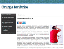 Tablet Screenshot of cirurgia-bariatrica.info